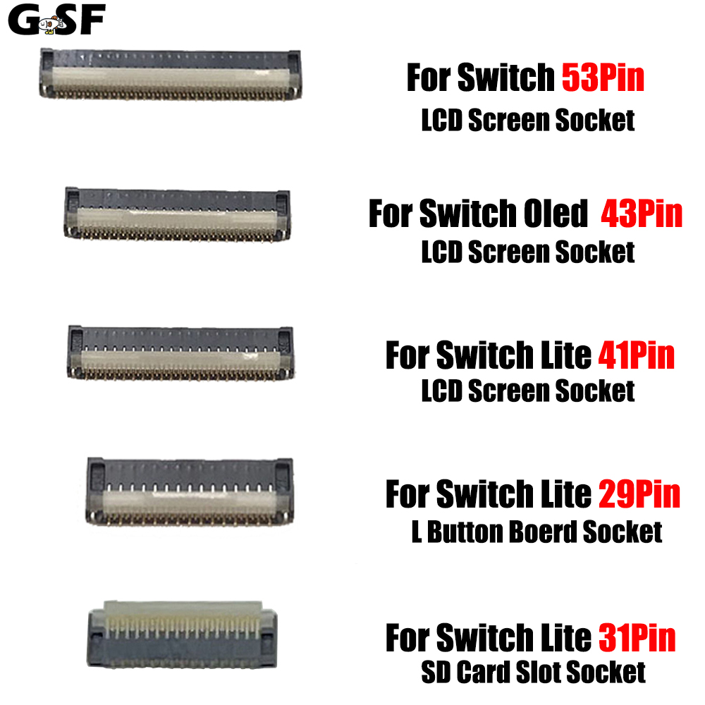 5PCS New LCD Screen FPC Ribbon - Push Fit Connector 리뷰 및 가격