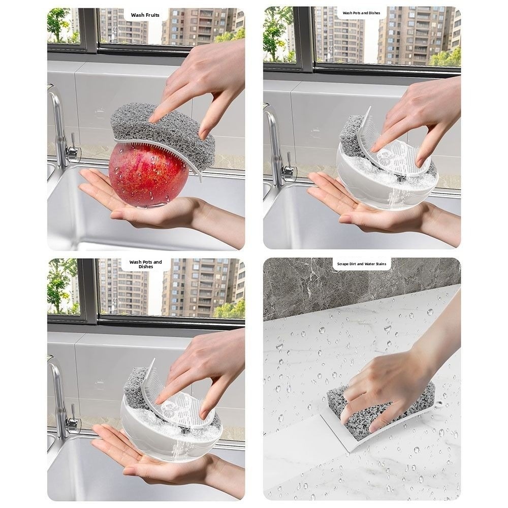 3-in-1 Silicone Sponge Brush P - Silicone Tap Washer 리뷰 및 가격