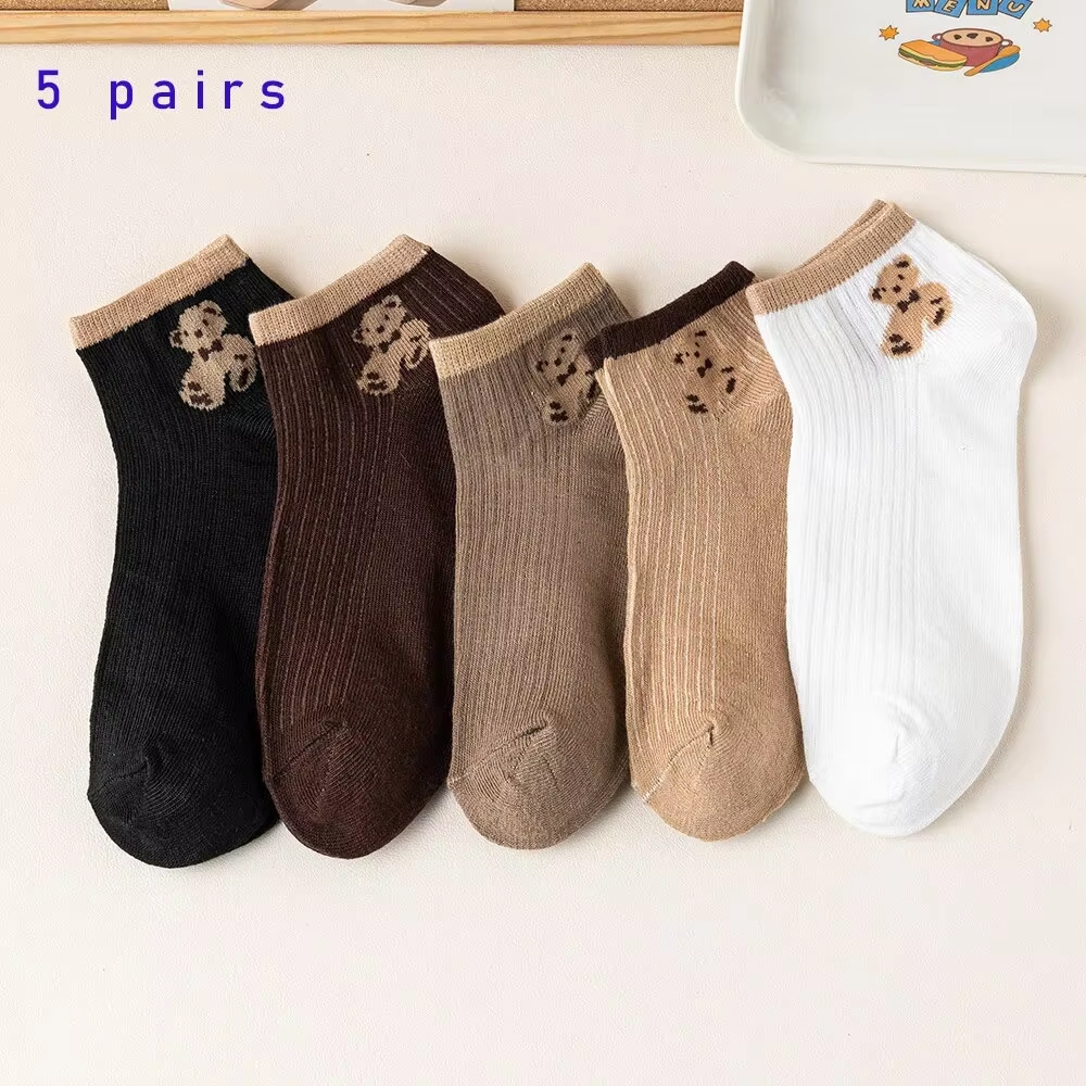 5 Pairs of Cute Teddy Bear WOM - Pipe Bending Spring 리뷰 및 가격