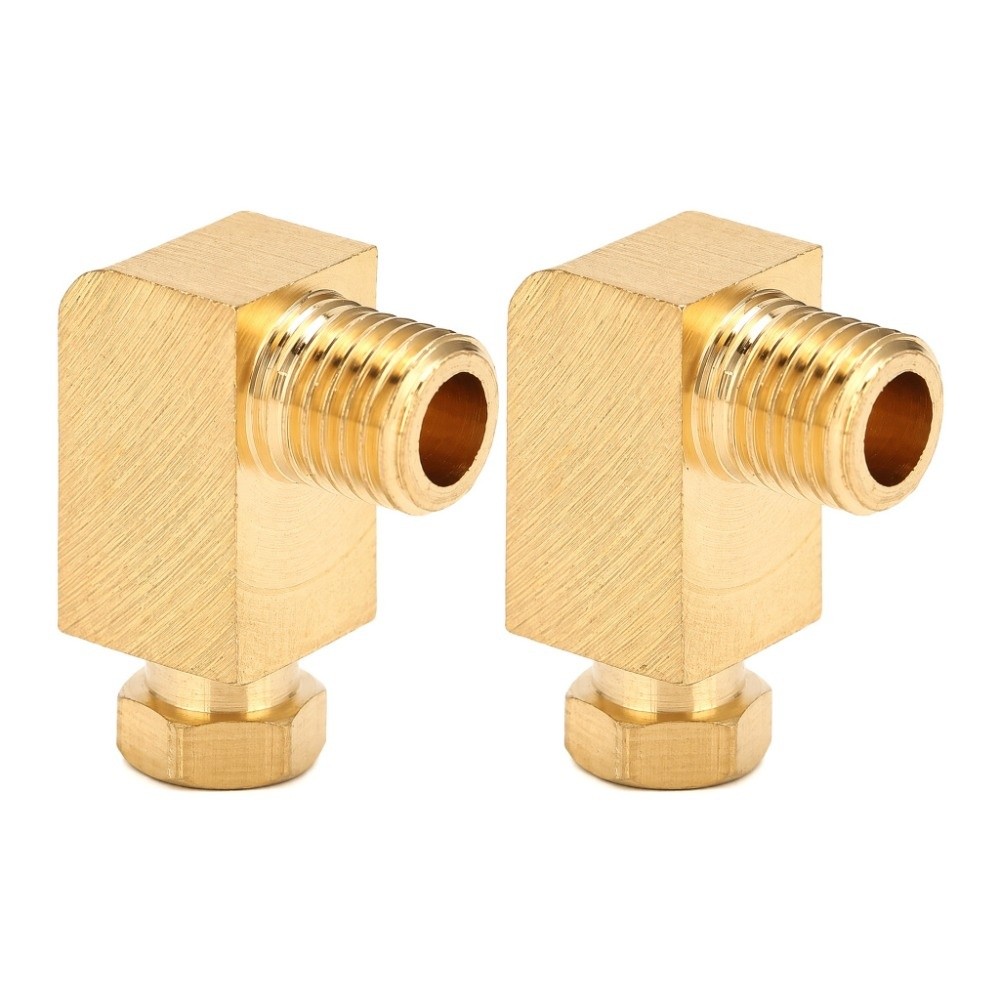 2pcs Brass Material 90 Degree  - Compression Fitting Brass 리뷰 및 가격