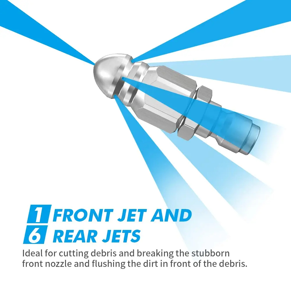 Water Jet High Pressure Spraye - Drain Pipe Clip 리뷰 및 가격