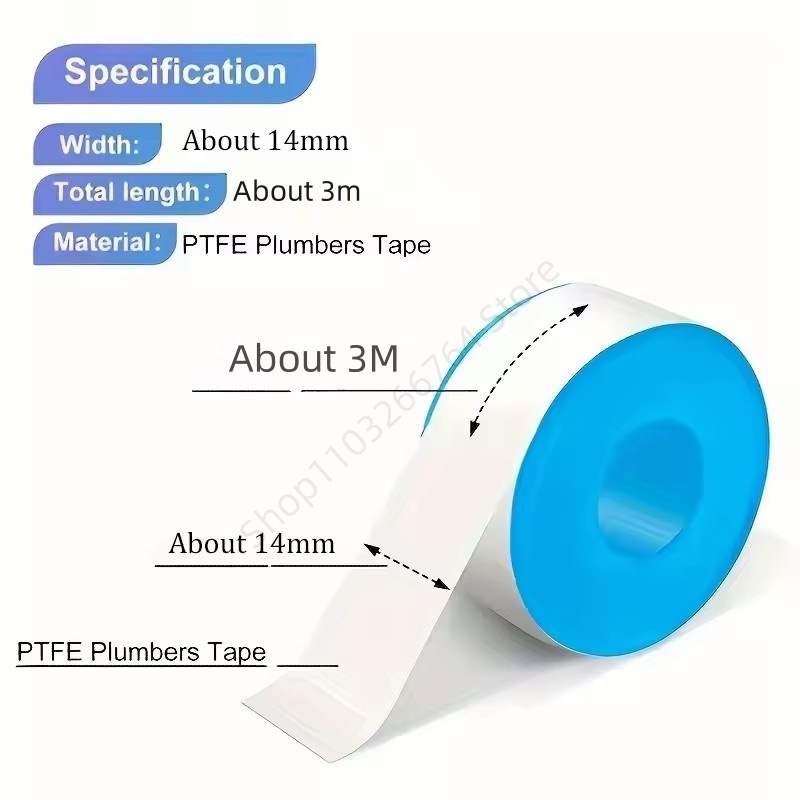 1/5/10Pcs PTFE Water Pipe Tape - Ptfe Tape Thread 리뷰 및 가격