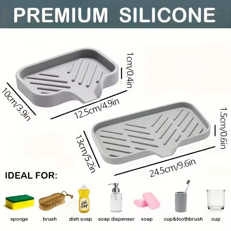 Silicone Faucet Pad Sink Tray  - Silicone Tap Washer 리뷰 및 가격