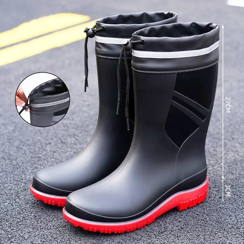 Fashion Men's Medium Tube Rain - Pipe Bending Spring 리뷰 및 가격