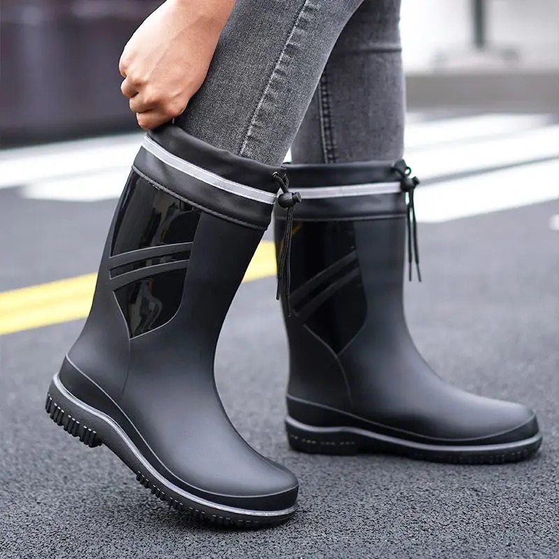 Fashion Men's Medium Tube Rain - Pipe Bending Spring 리뷰 및 가격