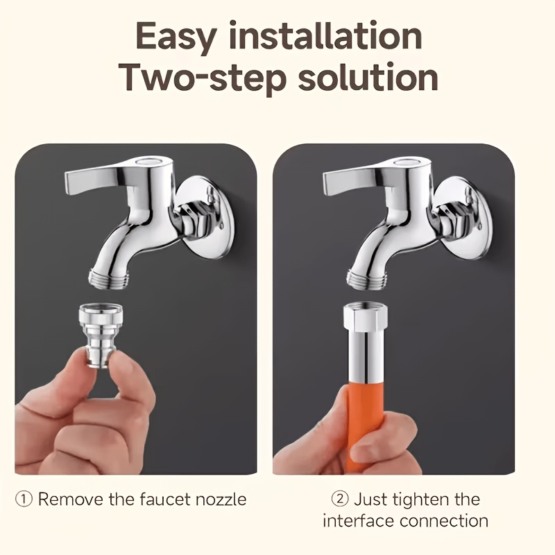 2-in-1 Foldable Faucet Extende - Flexible Hose Braided 리뷰 및 가격