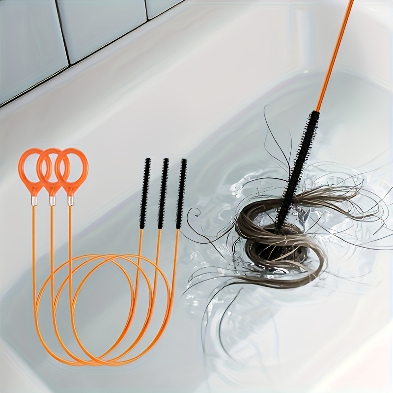 Sink Snake Hair Remover Tool,  - Drain Snake Flexible 리뷰 및 가격