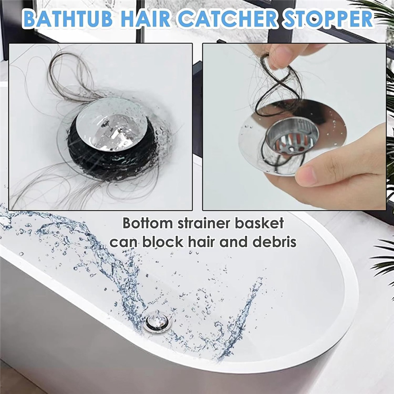 ABSE-Bathtub Drain Stopper, -U - Drain Pipe Clip 리뷰 및 가격