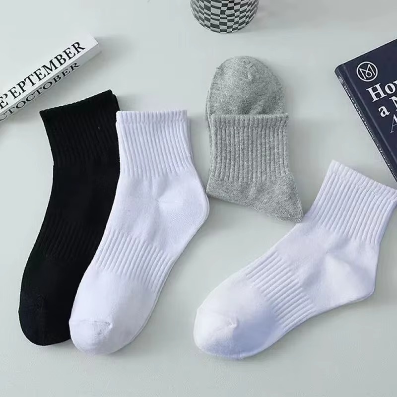 5 Pairs of Men's White Short T - Pipe Bending Spring 리뷰 및 가격