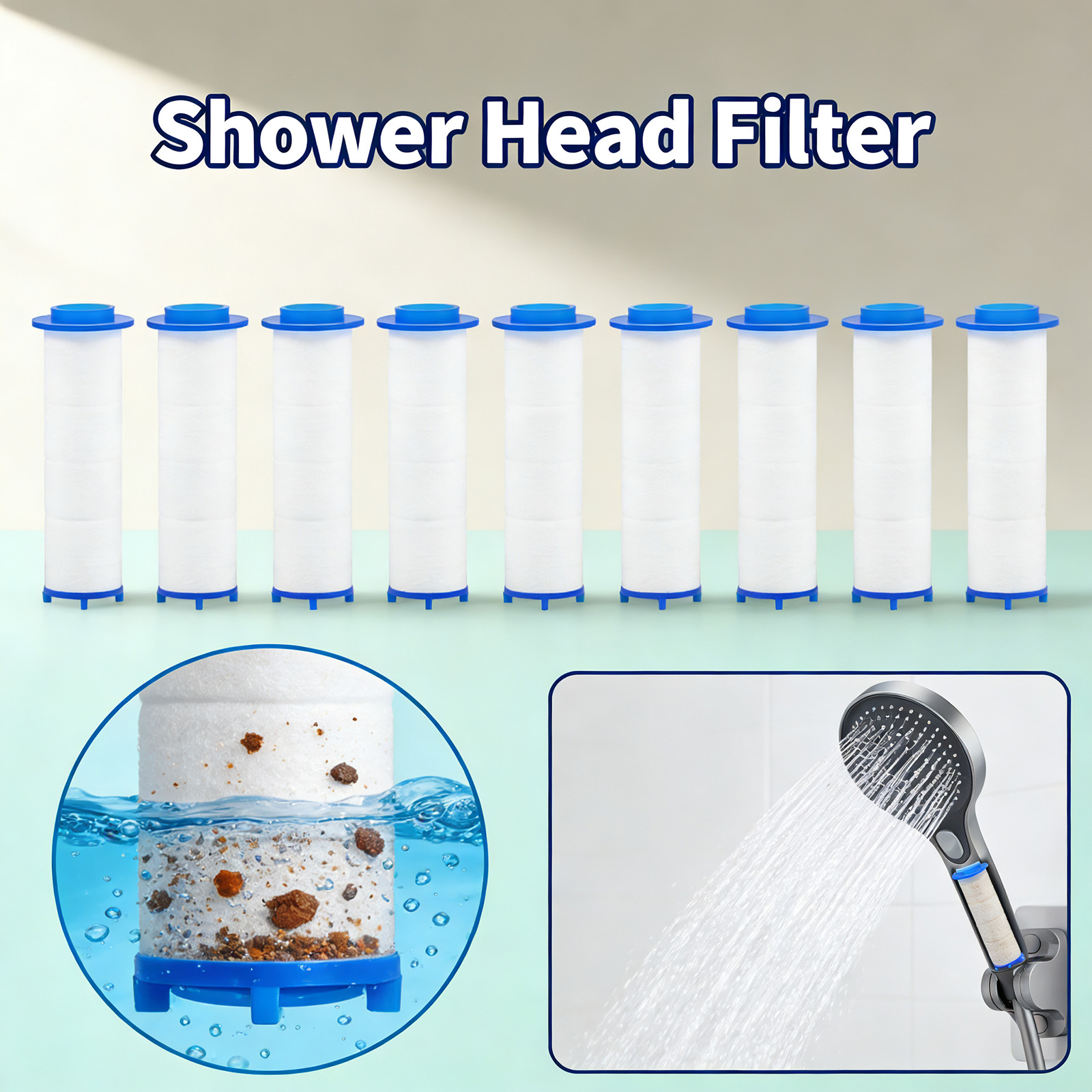 20Pcs Replacement Shower Filte - Shower Valve Cartridge 리뷰 및 가격
