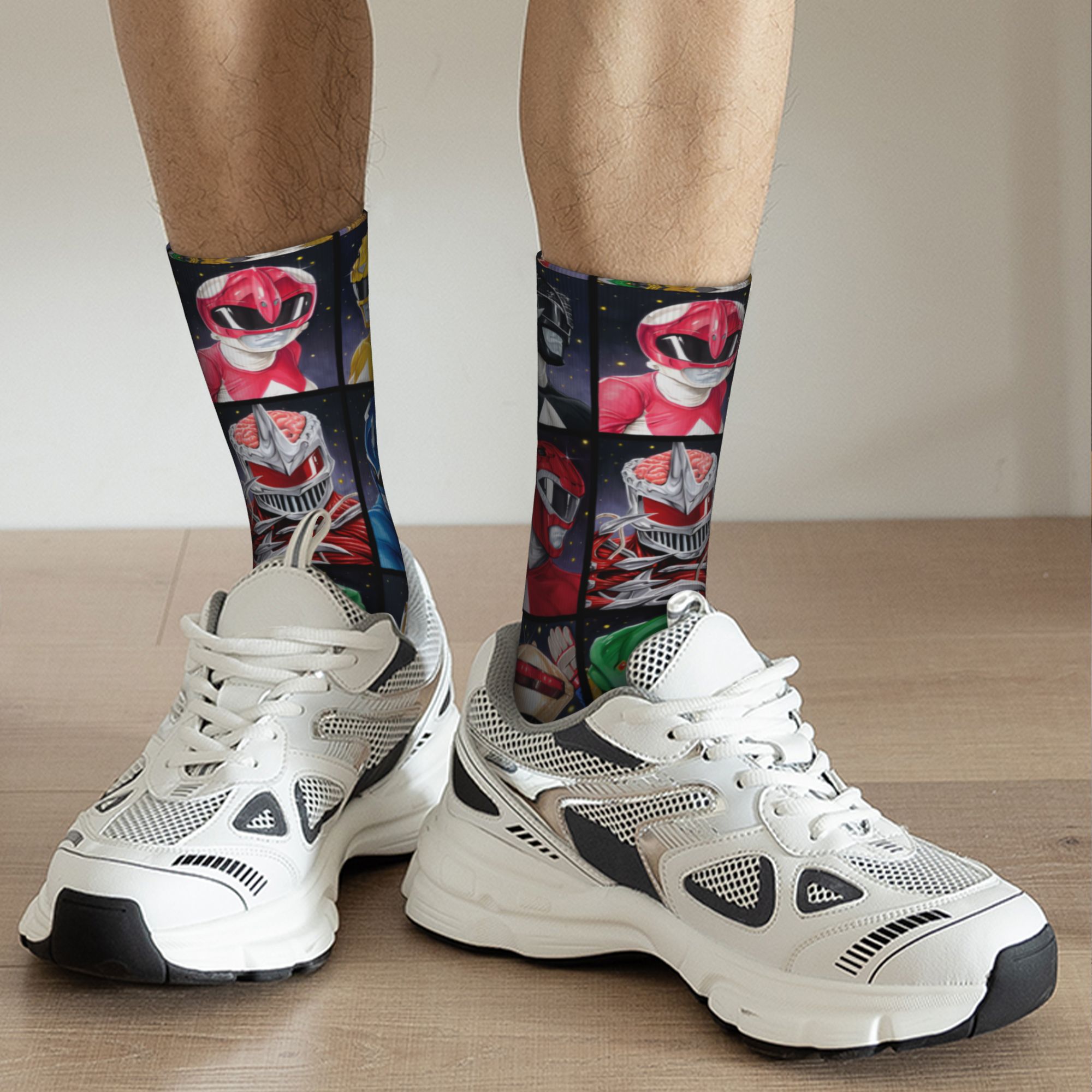 Power R-Ranger 90s Socks Men's - Pipe Bending Spring 리뷰 및 가격